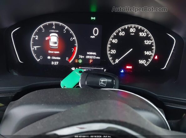 2HGFE2F56NH569062 2022 HONDA CIVIC White Vista del salpicadero