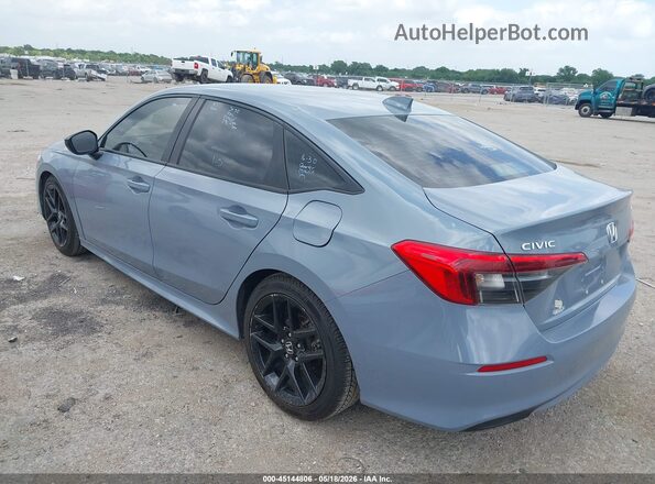 2HGFE2F56NH576500 2022 HONDA CIVIC Gray Rear left
