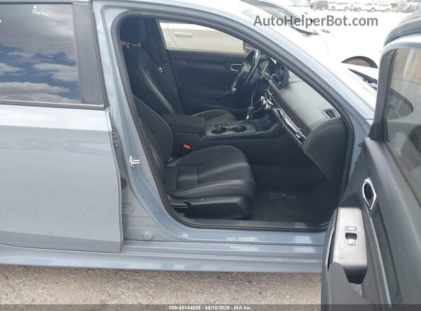 2HGFE2F56NH576500 2022 HONDA CIVIC Gray Front interior view