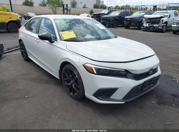 2HGFE2F56NH579056 2022 HONDA CIVIC White 