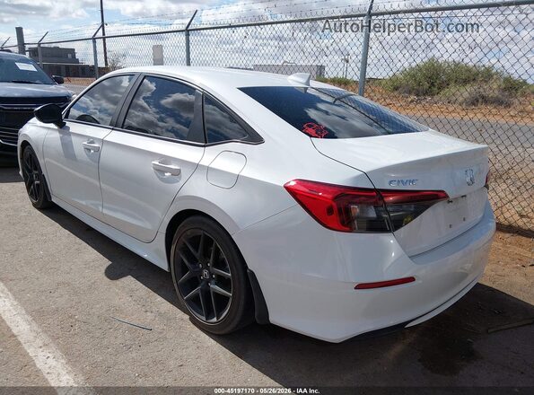 2HGFE2F56NH584788 2022 HONDA CIVIC White Tył lewy