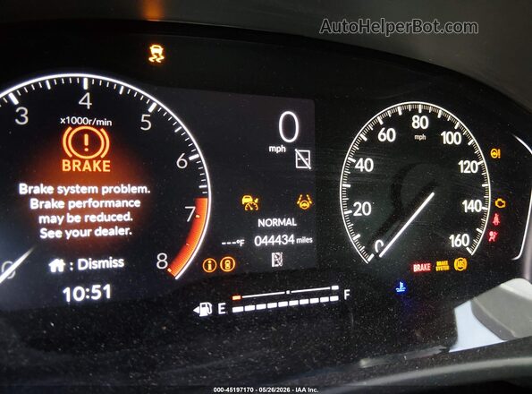 2HGFE2F56NH584788 2022 HONDA CIVIC White Widok wnętrza 360 stopni