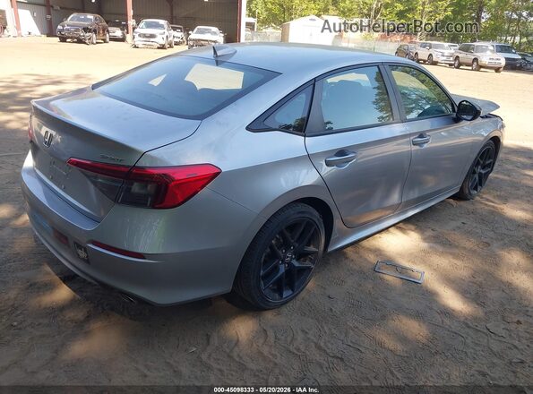 2HGFE2F56PH521709 2023 HONDA CIVIC Silver Trasero derecho