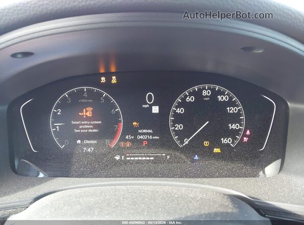 2HGFE2F56PH525453 2023 HONDA CIVIC Red უკანა სავარძლების ხედი