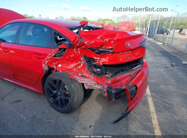 2HGFE2F56PH525453 2023 HONDA CIVIC Red წინა ხედი