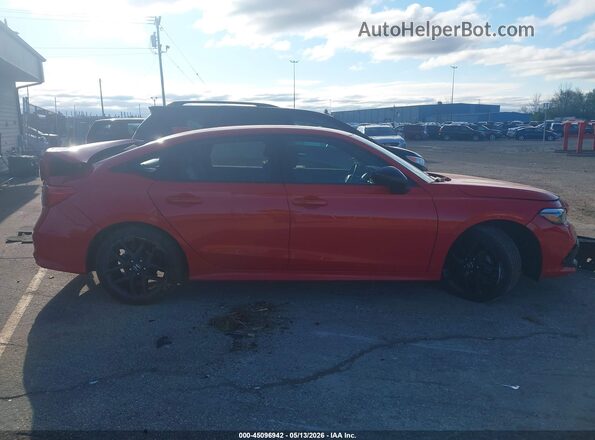 2HGFE2F56PH525453 2023 HONDA CIVIC Red სალონის 360-გრადუსიანი ხედი