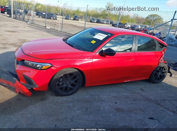 2HGFE2F56PH525453 2023 HONDA CIVIC Red 