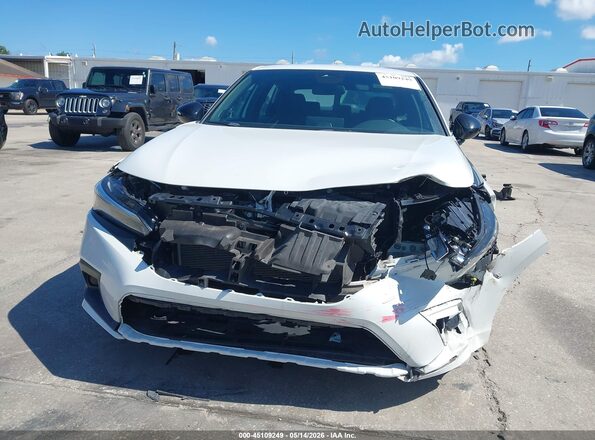 2HGFE2F56PH538722 2023 HONDA CIVIC White Вид щитка приладів