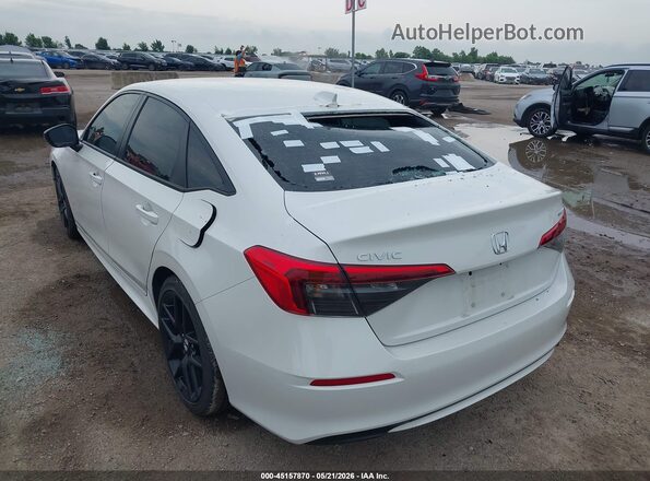 2HGFE2F56PH570117 2023 HONDA CIVIC White Vista frontal