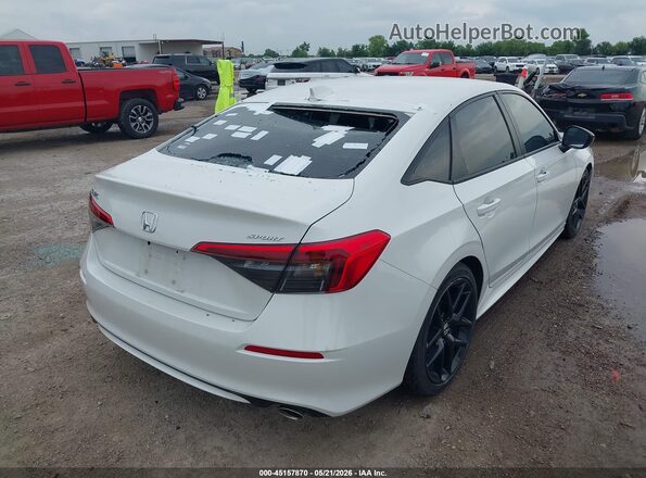 2HGFE2F56PH570117 2023 HONDA CIVIC White Trasero derecho