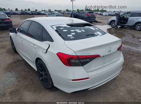 2HGFE2F56PH570117 2023 HONDA CIVIC White Trasero izquierdo