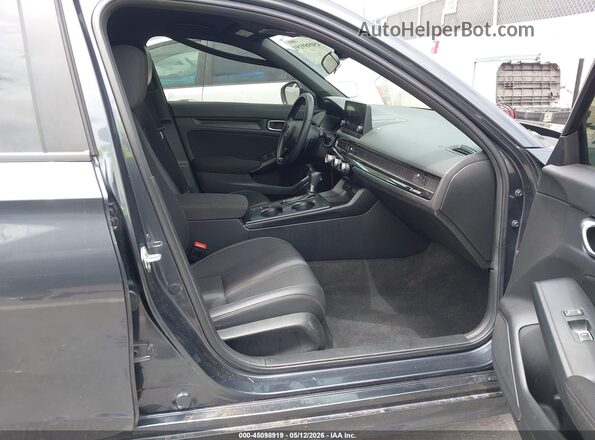 2HGFE2F56RH519218 2024 HONDA CIVIC Gray წინა სალონის ხედი