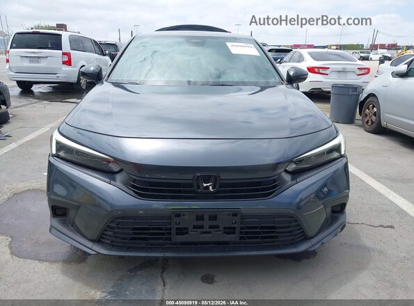 2HGFE2F56RH519218 2024 HONDA CIVIC Gray უკანა სალონის ხედი