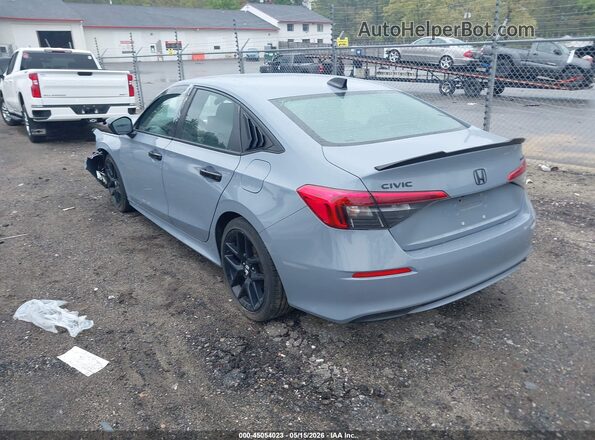 2HGFE2F56RH521468 2024 HONDA CIVIC Light Blue Rear left