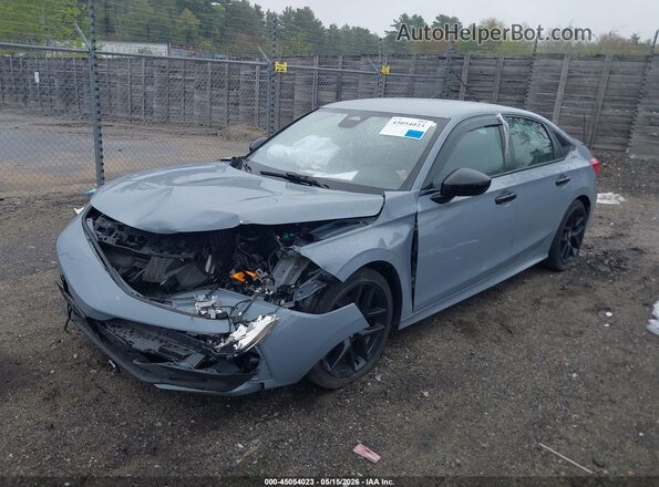 2HGFE2F56RH521468 2024 HONDA CIVIC Light Blue Front left