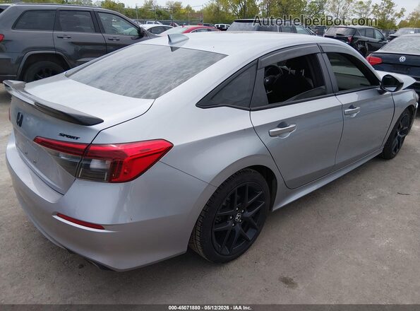 2HGFE2F56RH526931 2024 HONDA CIVIC Silver Tył prawy
