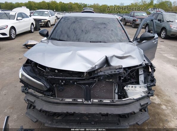 2HGFE2F56RH526931 2024 HONDA CIVIC Silver Widok z przodu