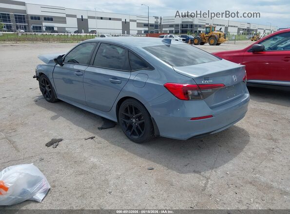 2HGFE2F56RH555443 2024 HONDA CIVIC Light Blue უკანა მარცხენა