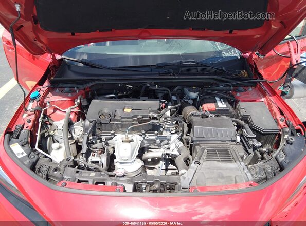2HGFE2F56RH583016 2024 HONDA CIVIC Red Rear view