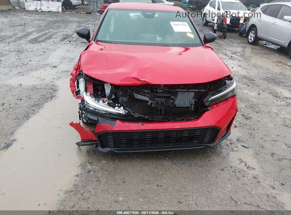 2HGFE2F56SH518186 2025 HONDA CIVIC Red Դիմացի տեսք