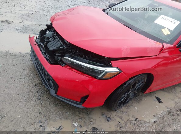 2HGFE2F56SH518186 2025 HONDA CIVIC Red 
