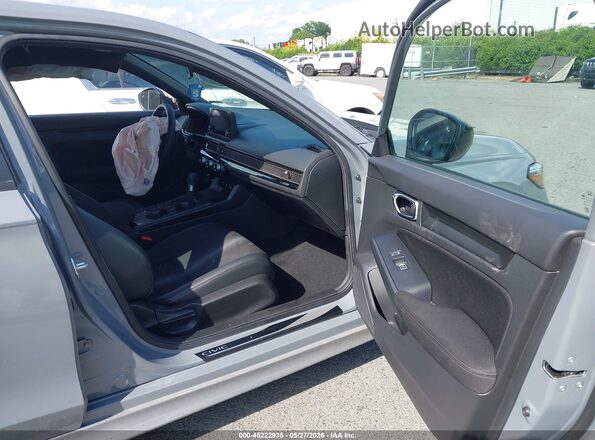2HGFE2F56SH570529 2025 HONDA CIVIC Gray წინა სალონის ხედი