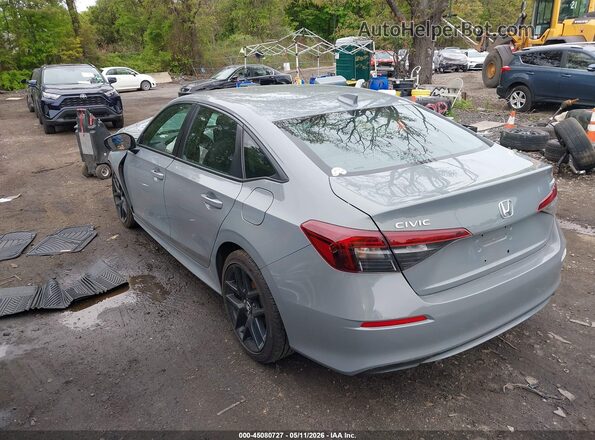 2HGFE2F56SH573365 2025 HONDA CIVIC Gray Հետևի ձախ