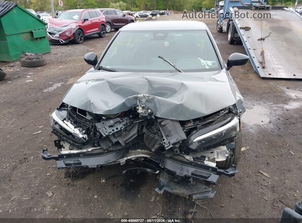 2HGFE2F56SH573365 2025 HONDA CIVIC Gray Դիմացի տեսք