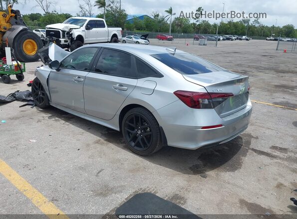 2HGFE2F56SH606655 2025 HONDA CIVIC Silver Задня ліва чверть