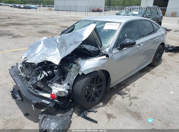 2HGFE2F56SH606655 2025 HONDA CIVIC Silver Передня ліва чверть