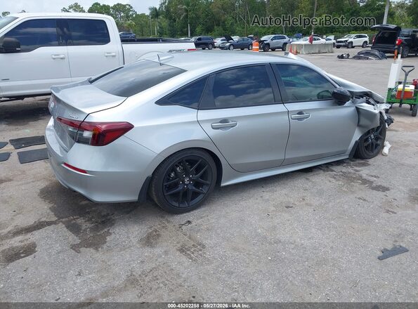 2HGFE2F56SH606655 2025 HONDA CIVIC Silver Задня права чверть