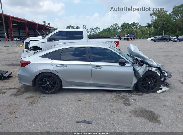 2HGFE2F56SH606655 2025 HONDA CIVIC Silver Панорамний вид салону 360°