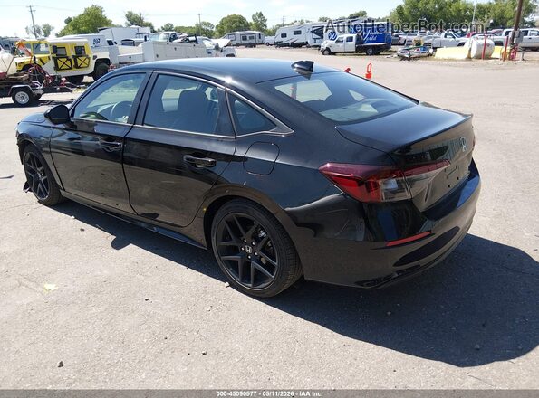 2HGFE2F56TH542411 2026 HONDA CIVIC Black Rear left