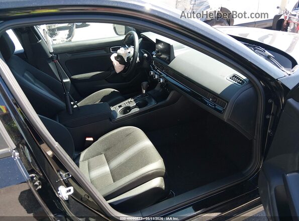 2HGFE2F56TH542411 2026 HONDA CIVIC Black Front interior view