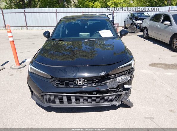 2HGFE2F56TH542411 2026 HONDA CIVIC Black Instrument cluster view