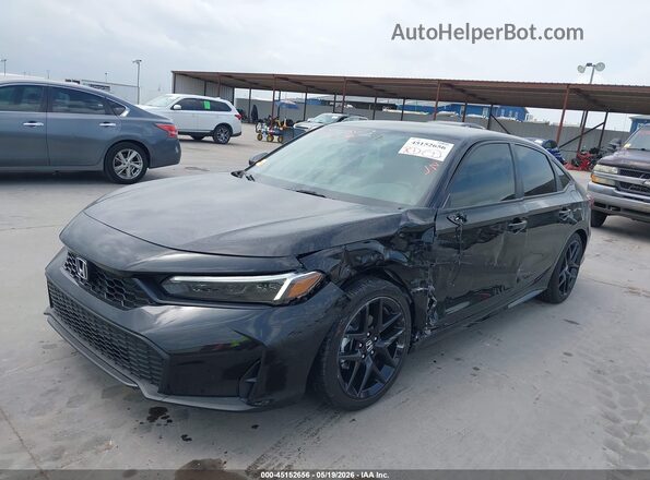 2HGFE2F56TH582813 2026 HONDA CIVIC Black Передня ліва чверть