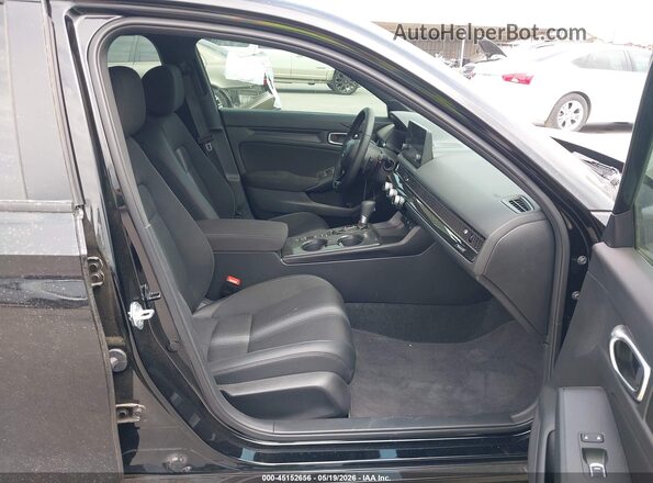 2HGFE2F56TH582813 2026 HONDA CIVIC Black Вид салону спереду