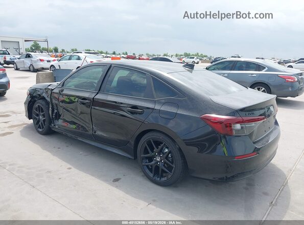 2HGFE2F56TH582813 2026 HONDA CIVIC Black Задня ліва чверть