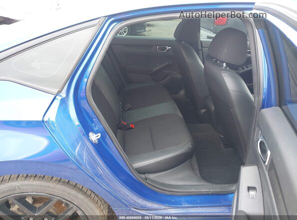 2HGFE2F57NH528164 2022 HONDA CIVIC Blue Вид наклейки з VIN-кодом