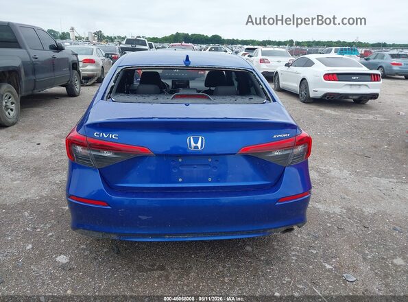 2HGFE2F57NH528164 2022 HONDA CIVIC Blue 