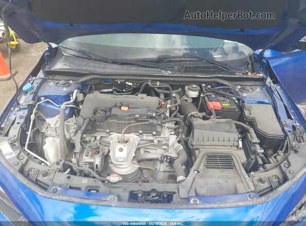 2HGFE2F57NH552075 2022 HONDA CIVIC Blue Հետևի տեսք