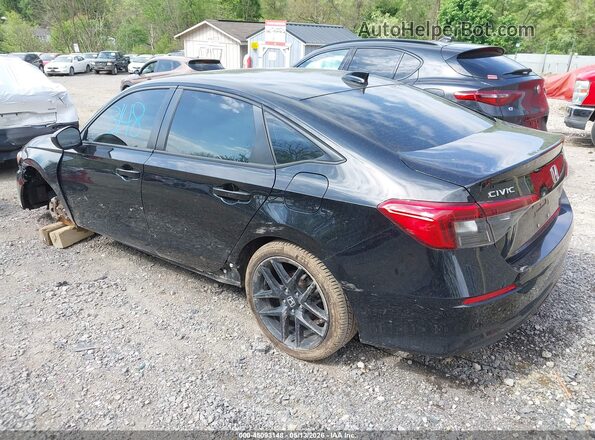 2HGFE2F57NH560760 2022 HONDA CIVIC Black Задня ліва чверть