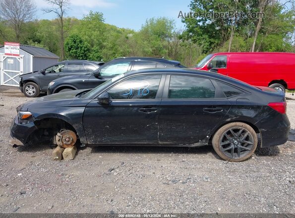 2HGFE2F57NH560760 2022 HONDA CIVIC Black Панорамний вид салону 360°