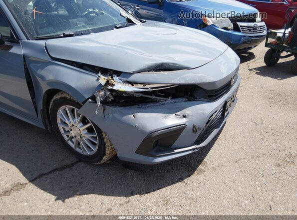 2HGFE2F57NH598263 2022 HONDA CIVIC Light Blue Դիմացի տեսք