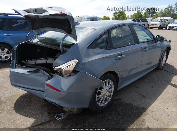 2HGFE2F57NH598263 2022 HONDA CIVIC Light Blue Հետևի աջ