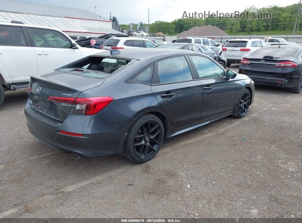 2HGFE2F57PH501758 2023 HONDA CIVIC Gray Задня права чверть