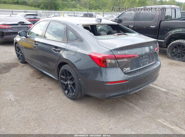 2HGFE2F57PH501758 2023 HONDA CIVIC Gray Задня ліва чверть