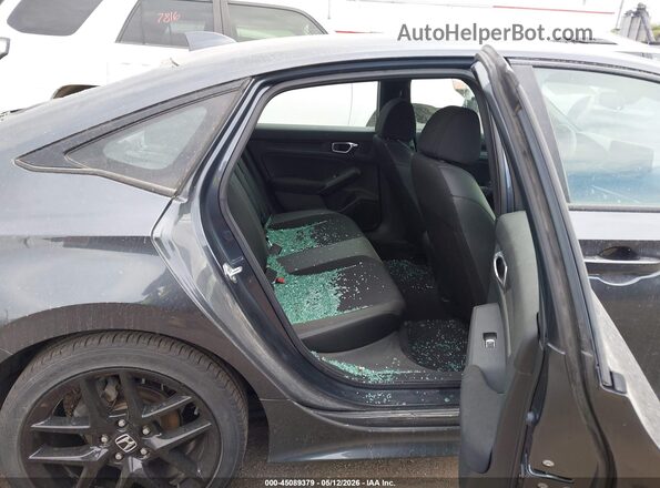 2HGFE2F57PH501758 2023 HONDA CIVIC Gray Вид наклейки з VIN-кодом