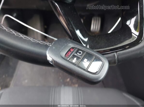 2HGFE2F57PH501758 2023 HONDA CIVIC Gray Вид панелі приладів