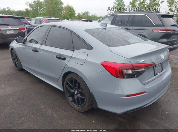 2HGFE2F57RH508776 2024 HONDA CIVIC Light Blue Հետևի ձախ